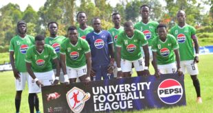 Pepsi University Football League: Kampala University Aim to Extend Unbeaten Run as UNIK Fight for Survival 2 Pepsi University Football League Kampala University Aim to Extend Unbeaten
