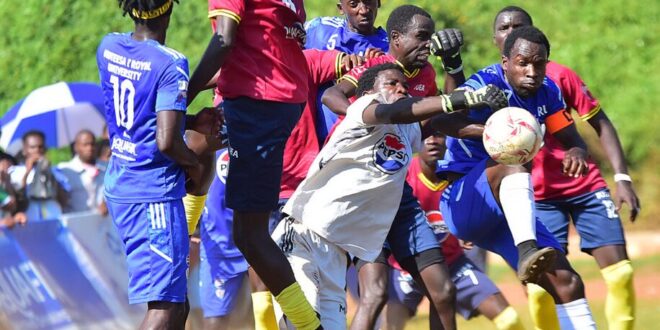 Pepsi University Football League Muteesa Brighten Future IUEAs Qualification Hopes