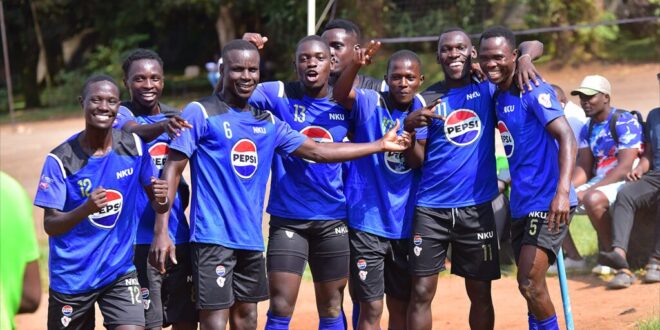 Pepsi University Football League Nkumba Revives Hopes ISBAT Sinks Deeper