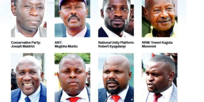 RACE FOR STATE HOUSE! Ugandans to vote for M7 & Co on Jan 15, 2026 - EC confirms 1 2026-presidential-candidates