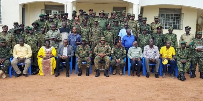 UPDFs Fifth Division Welcomes Col Mpadwa