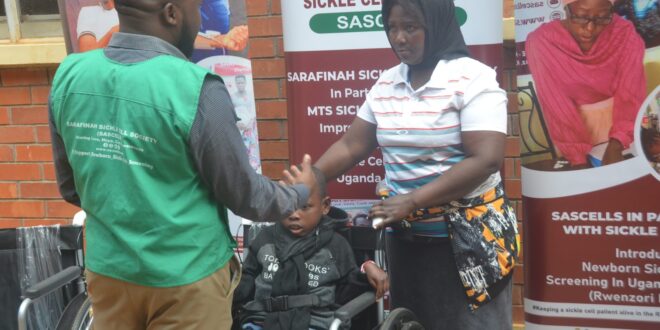 Wheelchairs, Testing Kits Boost Sickle Cell Care at Mukono General Hospital 1 Wheelchairs Testing Kits Boost Sickle Cell Care at Mukono General