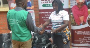 Wheelchairs and Testing Kits Boost Sickle Cell Care at Mukono General Hospital 2 Wheelchairs and Testing Kits Boost Sickle Cell Care at Mukono