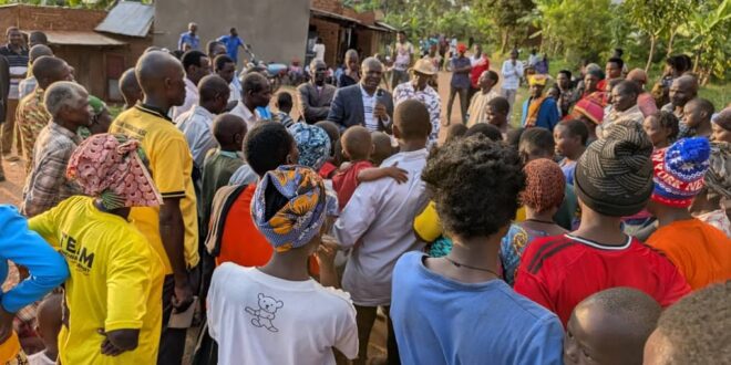 A Big Welcome For Bungokho South Mp Wandwasi Robert As