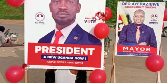 PRESIDENT BOBI WINE FULLY SHAKES MITOOMA RUBIRIZI AND BUSHENYI