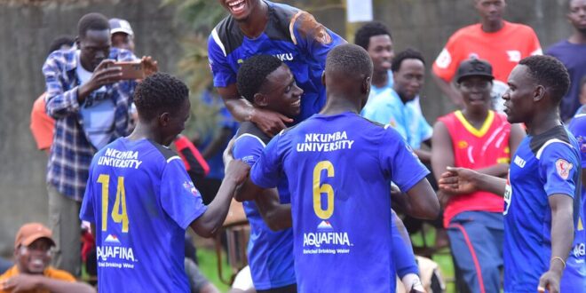 Pepsi University Football League Nkumba Run Riot at Home Hit