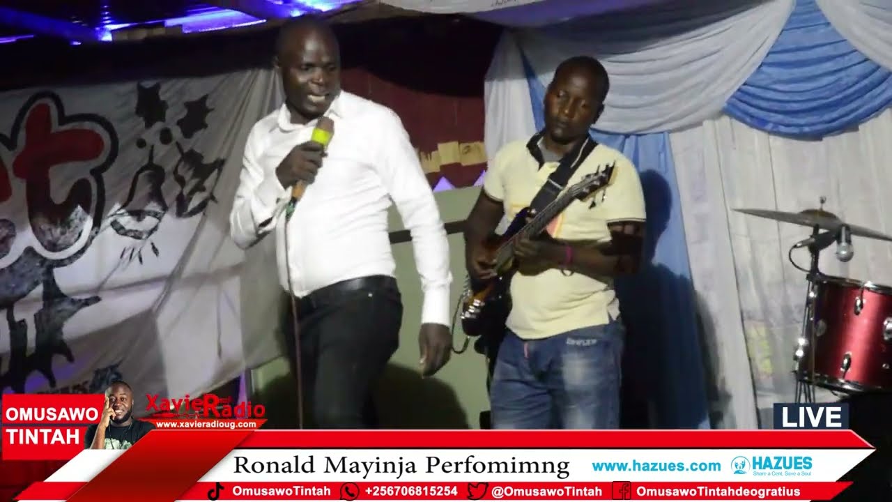 Ronald Mayinja Live Performance