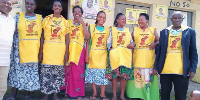 TEAM HON ANNET MUGISHA ATTACK PEACEFULLY BUSHENYI MARKET