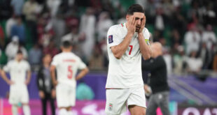 Iran, captained by Alireza Jahanbakhsh (pictured), is scheduled to face Egypt in what's set to be a pride match in Seattle at the FIFA World Cup. (Etsuo Hara photo courtesy of ABC / Getty)
