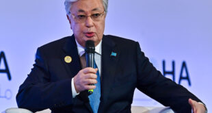 Kazakhstan President Kassym-Jomart Tokayev (Noushad Thekkayil photo courtesy of Euractiv / NurPhoto / Getty Images)