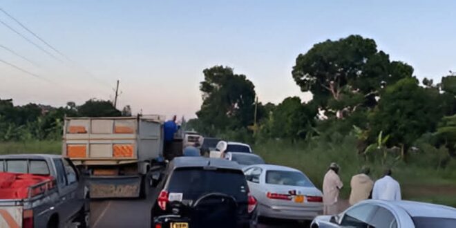 Masaka Road Traffic Jam was caused by Indiscipline on the