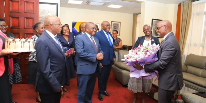 Judiciary Treats New Chief Justice with a Surprise Treat