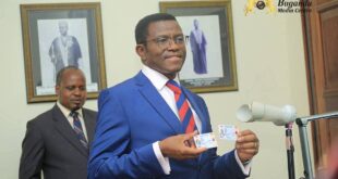 Katikiro Mayiga Receives Renewed National Identity Card urge People to