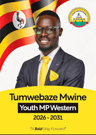 NRMS MWINE TUMWEBAZE ELECTED WESTERN REGION YOUTH MP AMIDST BRIBERY