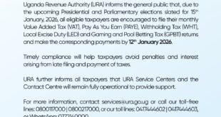 URA Tax Deadline Notice Sparks Election Jitters of Internet Disruption