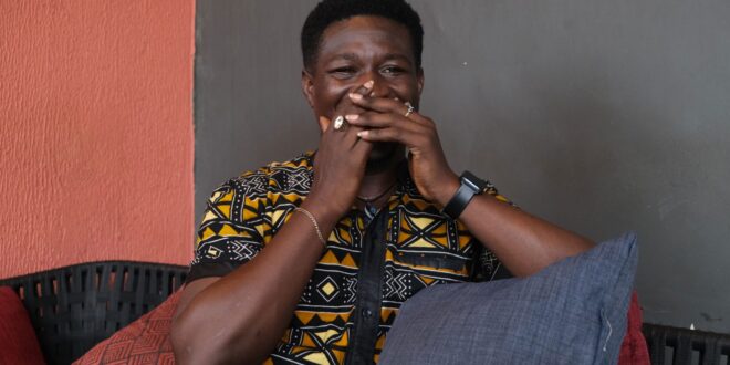 Kojo, who has survived two attacks after being approached on dating apps. (Carlotta Dotto photo courtesy of The Guardian)