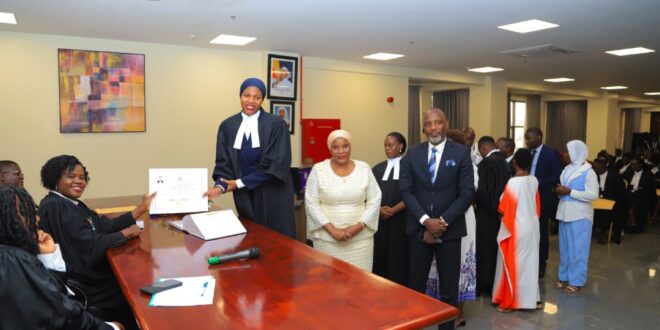 135 Lawyers Enrolled as Advocates Urged to Uphold Integrity and