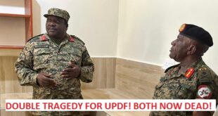 CURSED WEEK FOR UPDF Another Gen Drops Dead En Route