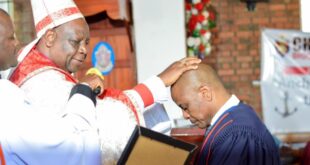 Justice Karemani Installed as Lay Canon
