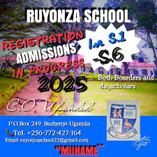 RUYONZA SCHOOL EXCELS IN UCE 2025 ALL 140 STUDENTS PASS