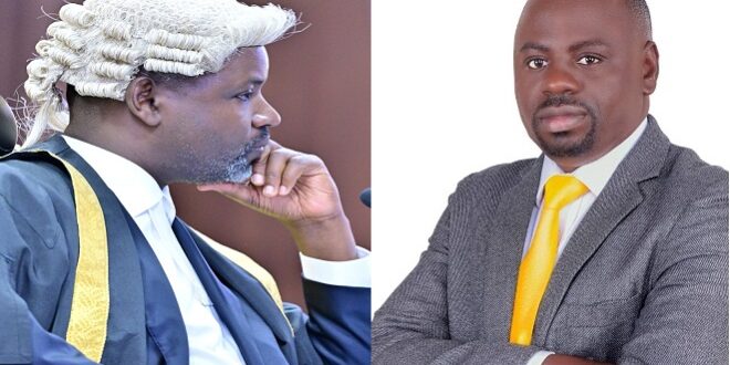 A photo montage of Tayebwa (L) and Emmanuel Biara (R)