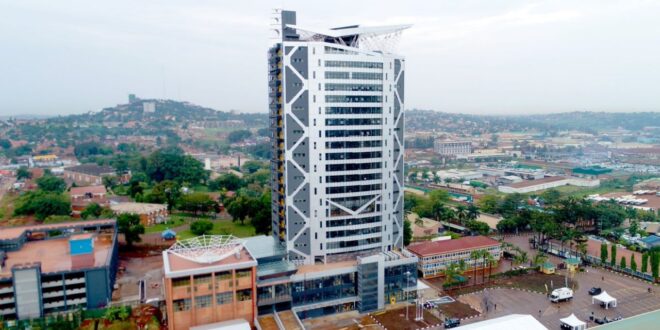 URA House also URA Tower is a building that serves as the headquarters of Uganda Revenue Authority