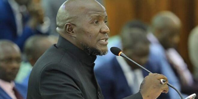 MP Asumani Basalirwa is the new face of homophobia in the Parliament of Uganda. (Photo courtesy of the Parliament of Uganda)