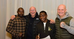 Boxer Abdul Ssebute Signed by Albion Boxing Academy Cambridge Management
