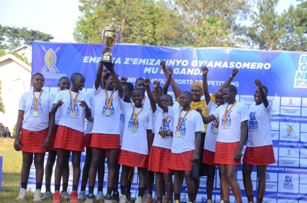 Buganda Schools Debutants Winsa Triumph Over Kanjjuki Lift Netball Trophy
