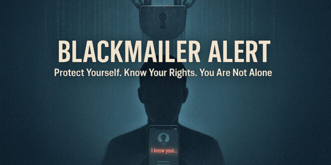Blackmail alert
