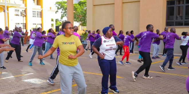 Judiciary Wellness Sessions Boost Staff Fitness Communication and Cohesion