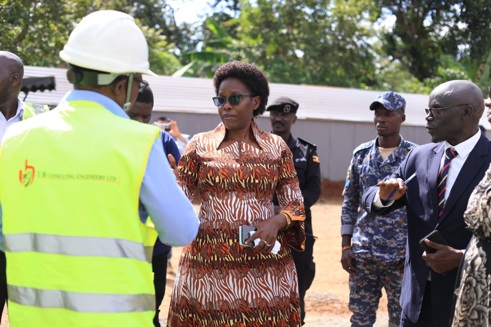 Minister Nabakooba Commends Mukono’s Progress During GKMA-UDP Monitoring Visit