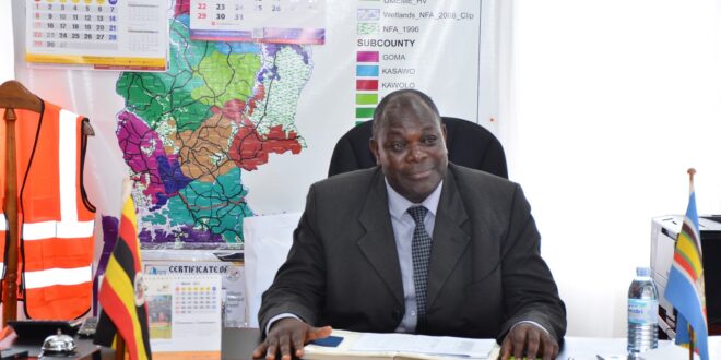 Mukono CAO Ddamba Henry Warns Contractors Over Poor Service Delivery
