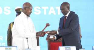 Museveni Assumes Office of Chairman East African Community Summit