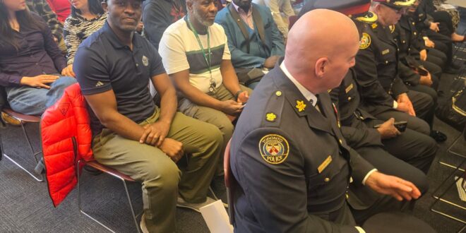 NUP Activist Kyuma Kya Yesu Awarded By Toronto Police For