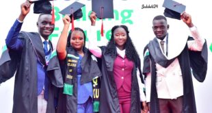 Kampala University Graduation Captain Nsubuga Benjamin Leads Student Athletes at the