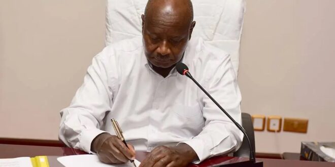 Museveni Signs Tough New Drug Law As Uganda Cracks Down