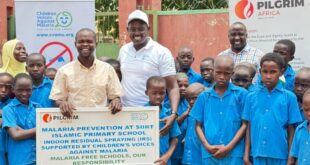 Pilgrim Africa CVAM launch student led malaria prevention drive