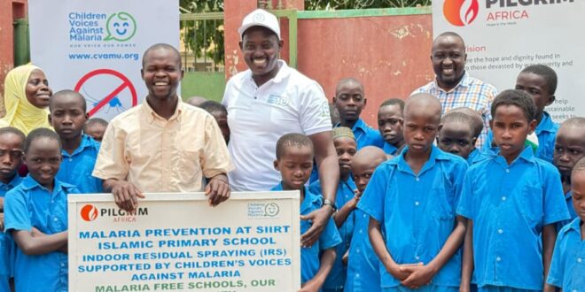 Pilgrim Africa CVAM launch student led malaria prevention drive