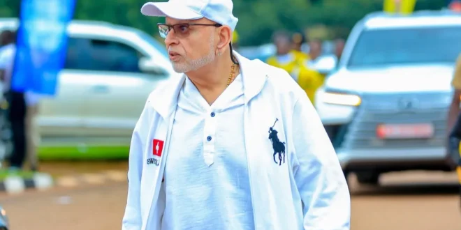 Tycoon Sudhir Ruparelia joins hundreds at Gen Muhoozis 52nd birthday.webp