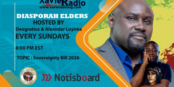 Uganda Diaspora Voices Tackle Ugandas Sovereignty Bill 2026 on XaveRadio