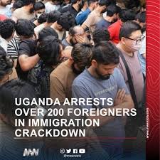 Uganda Govt arrests over 231 Illegal Migrants in Major Crackdown