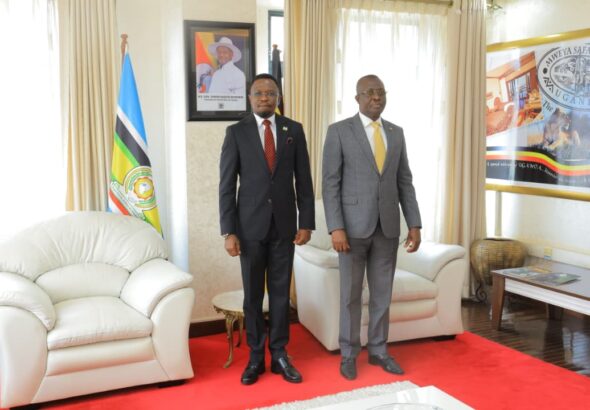 Hon Lohn Mulimba and Amb Namwamba