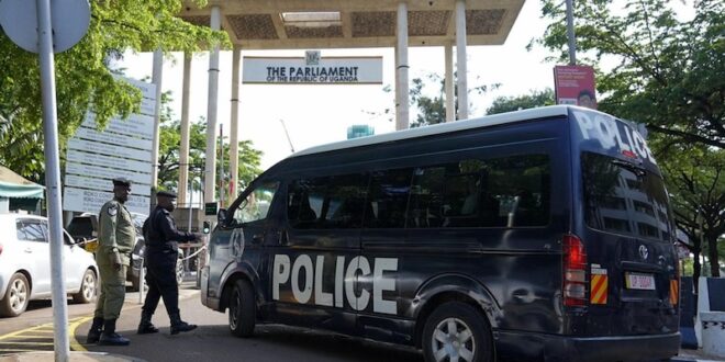 Amongs parliament office sealed off declared crime scene