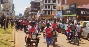 Arsenal fans procession causes five hour traffic jam in Jinja City