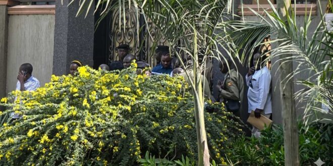 Breaking: Anita Among’s Residence Sealed Off As Joint Security Team Launches Search Operation