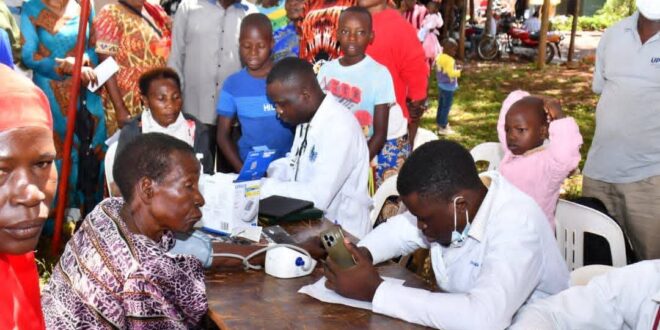 Busoga Kingdom Partners Launch Health Camp in Walukuba