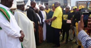 Celebrations NRM Supporters Jubilate At Millennium Park Lugogo Ahead Of