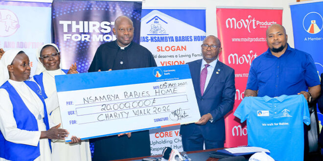 Centenary Bank Nsambya Babies Home Launch 4th Edition of Charity