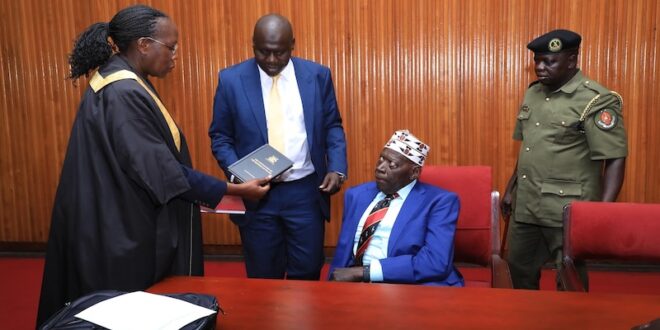 Gen Moses Ali discreetly sworn in as Adjumani West MP